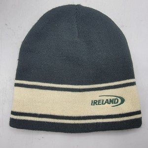 Lansdowne Ireland Black Unisex Beanie Acrylic Outdoors